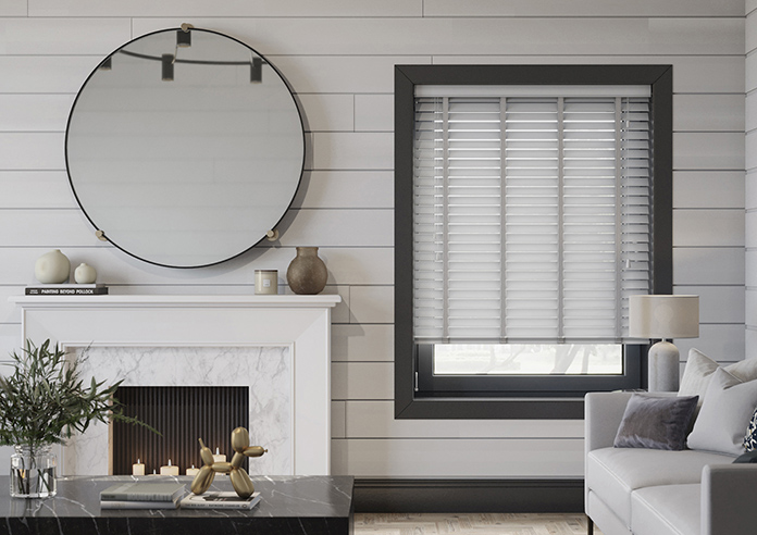 Ecowood Deluxe, Whisper Grey Satin - Venetian Blind - Image 3
